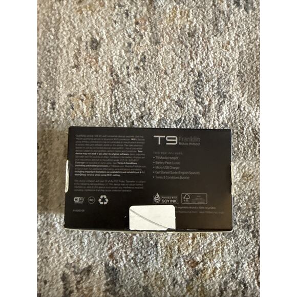 NEW Franklin T9 Black (T-Mobile) 4G LTE Mobile WiFi Hotspot Modem #69 - Picture 2 of 2